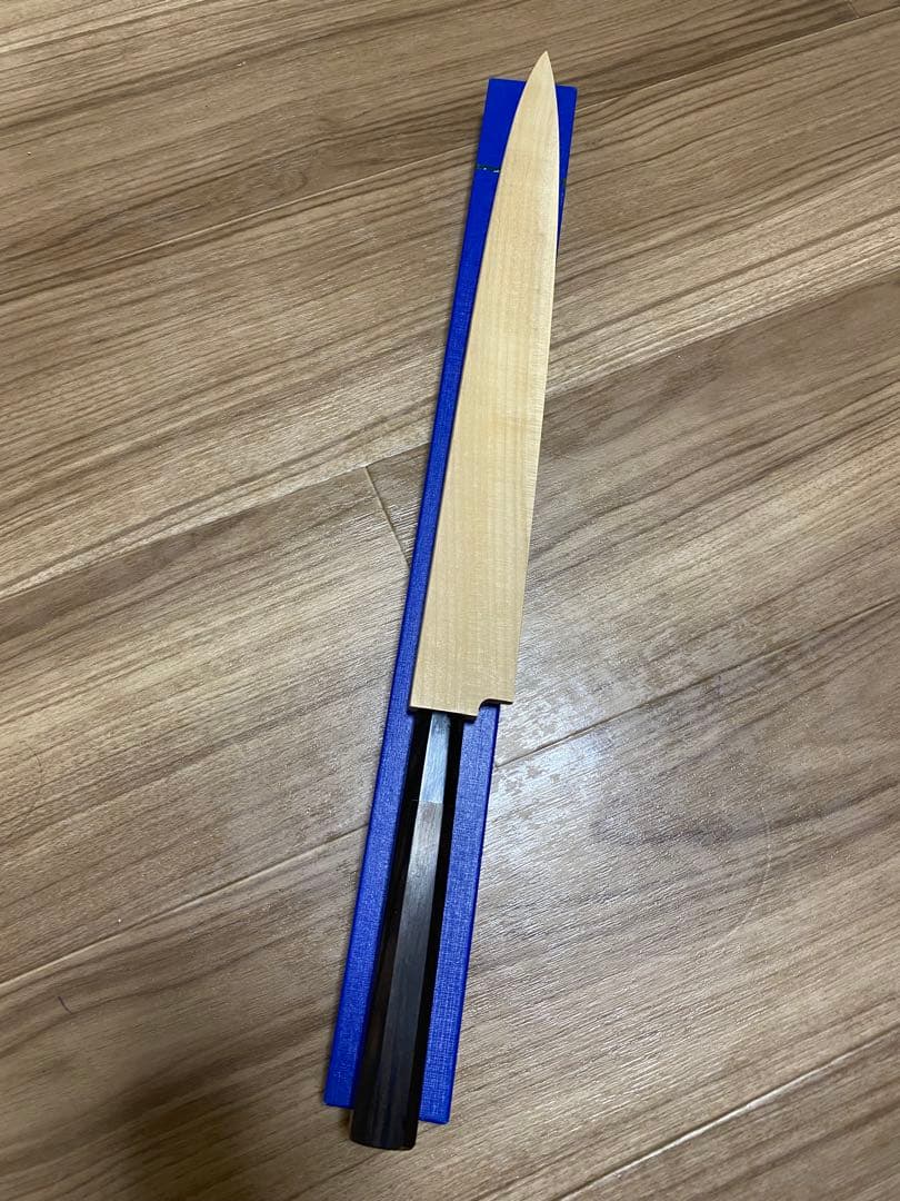 銀三本焼　フグ引き包丁　尺