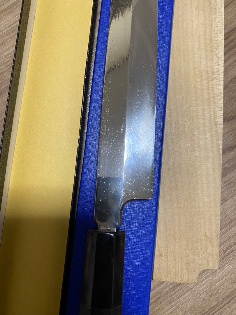 銀三本焼　フグ引き包丁　尺