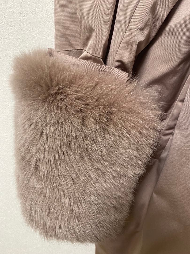 Drawer ファー　キルティング　ダウン　コート