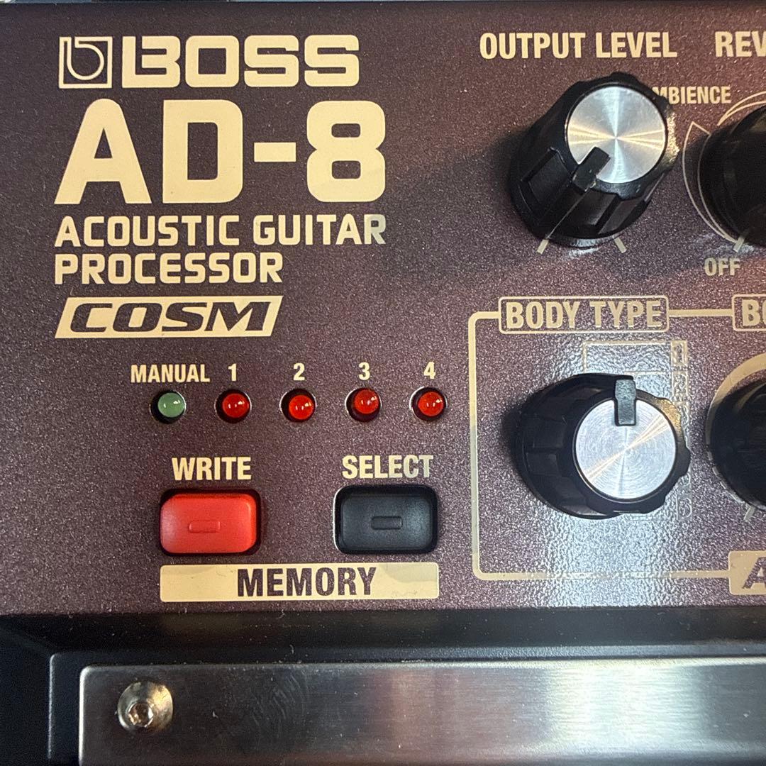 【名器】BOSS AD-8 アコースティックギター プロセッサー