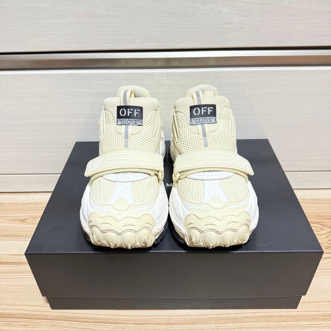 h*u様 Off-White オフホワイトGlove White Beige
