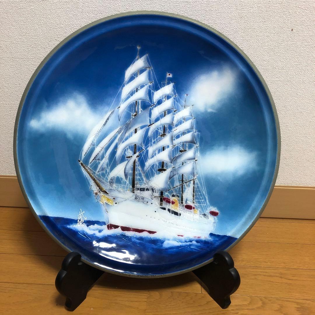 TUTANKA 武徳 絵皿