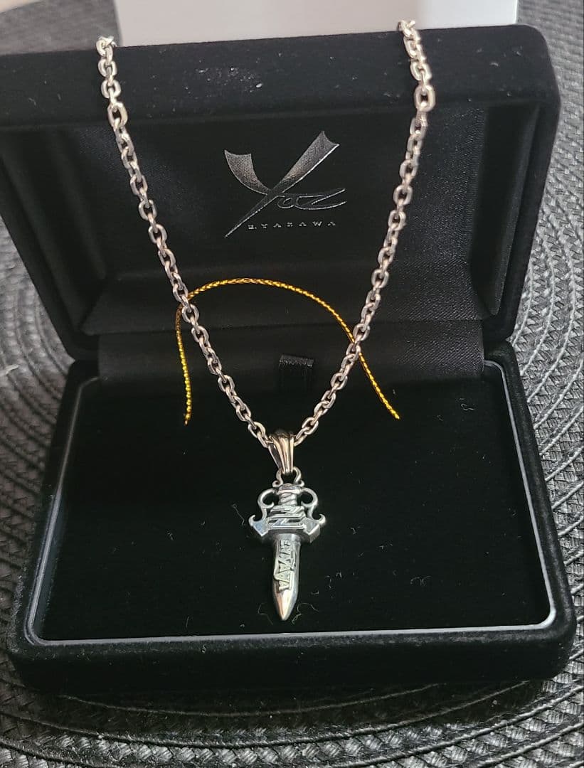 ⭐*︎様 矢沢永吉　シルバーネックレス　中古品