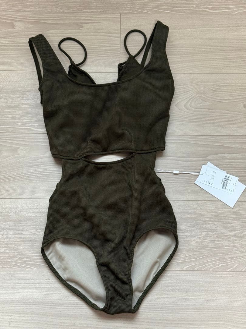 Ameri VINTAGE HOLEONEPIECE SWIMWEAR Sサイズ