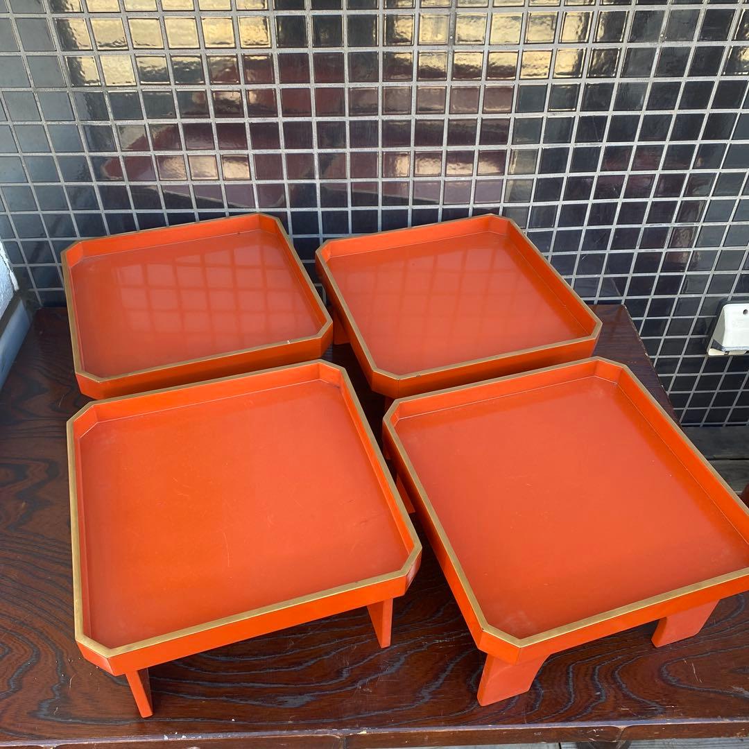 大正 昭和初期 能登輪島塗り 御膳 共箱 漆芸 骨董品 伝統工芸 稀少