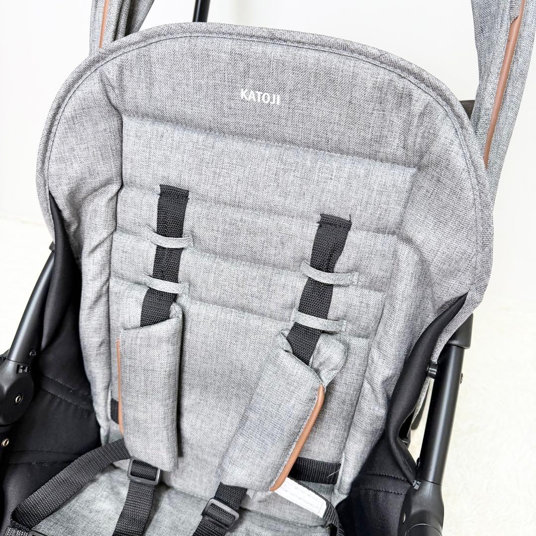 美品 KATOJI 二人乗りベビーカー 2-Seater 41008 コンパクト