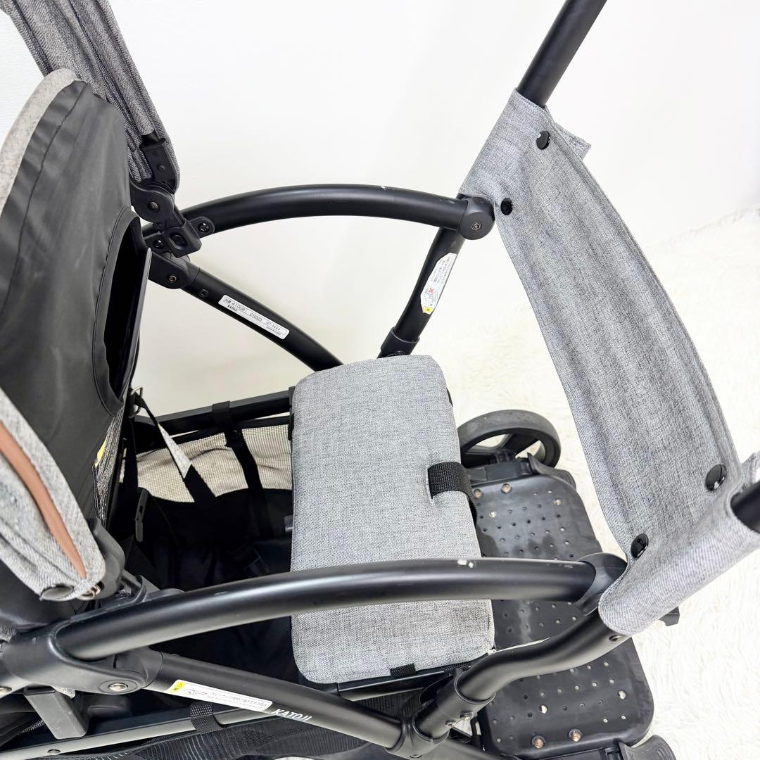 美品 KATOJI 二人乗りベビーカー 2-Seater 41008 コンパクト