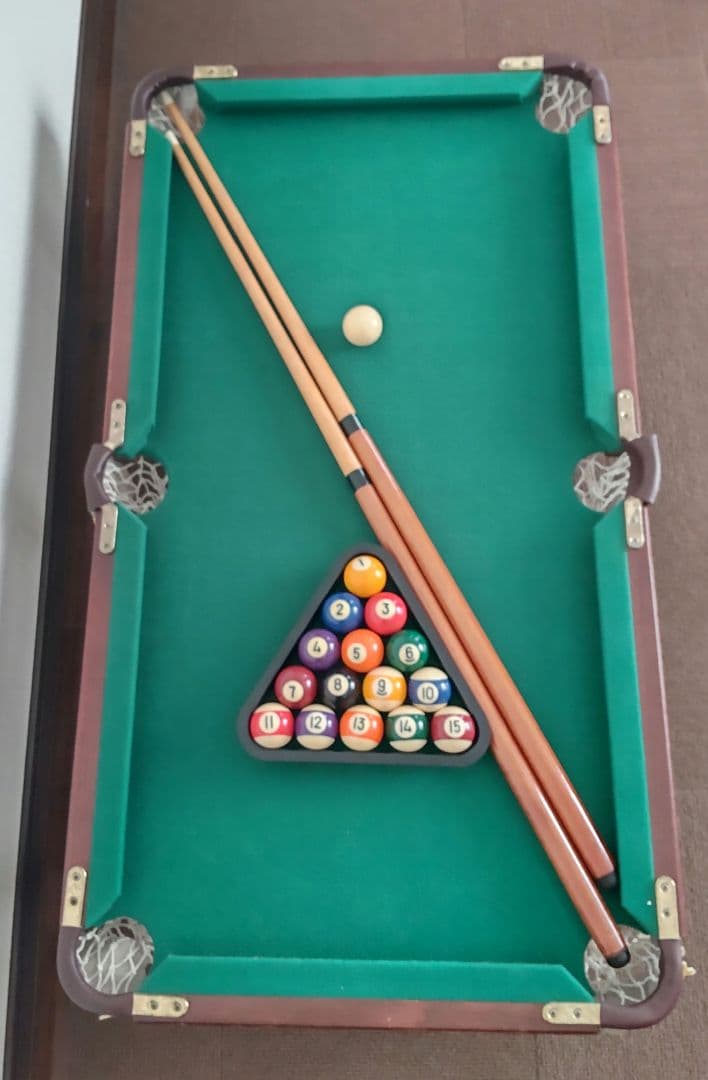 ミニ ビリヤード セット 一式【おまけ付き】