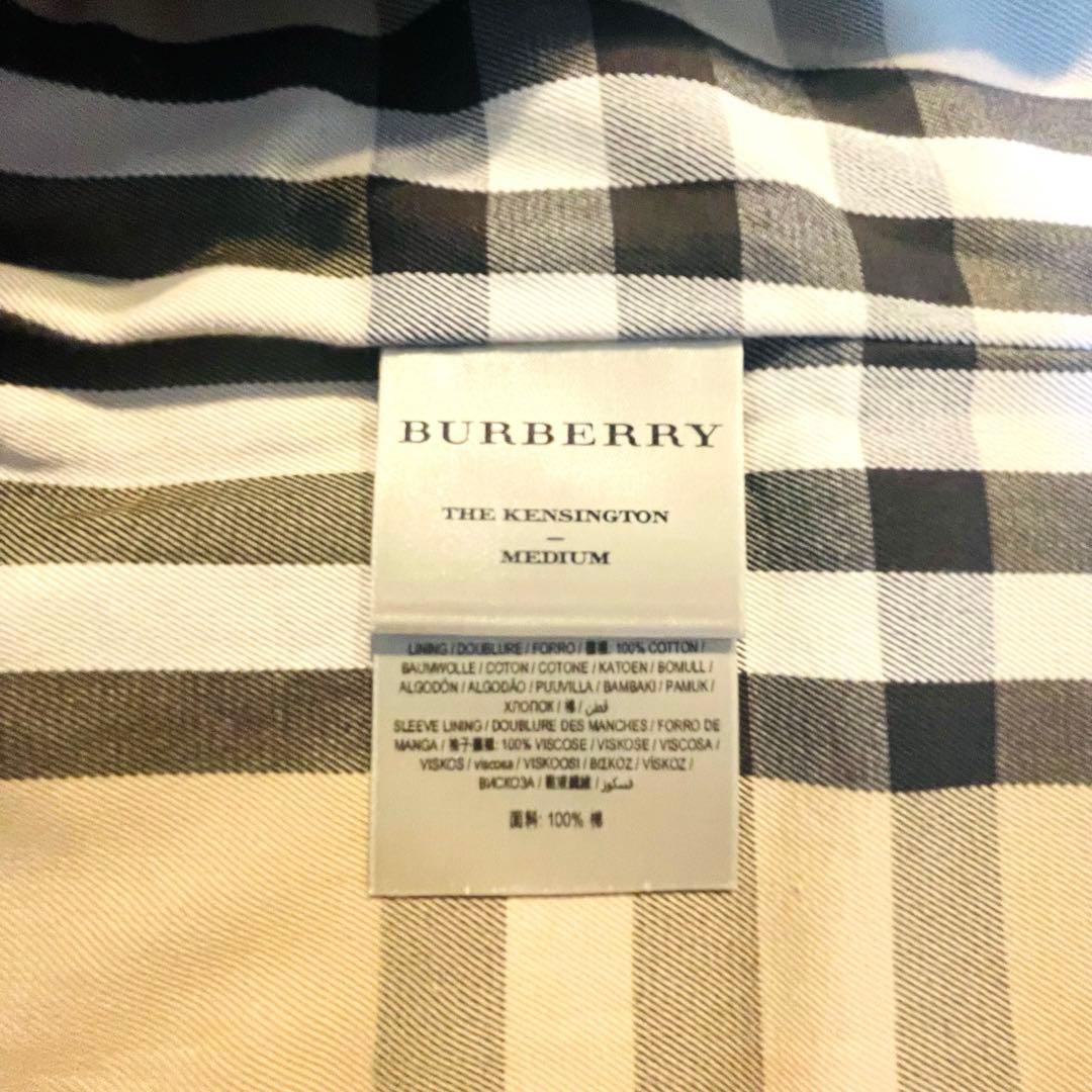 バーバリー Kensington ケンジントン ショート トレンチ 44 メンズ