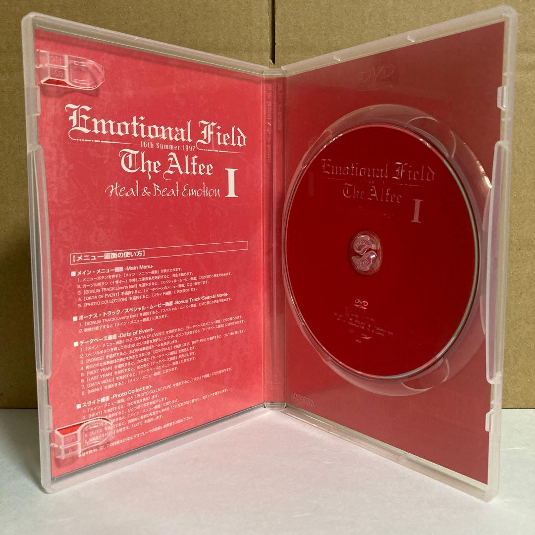 THE ALFEE DVD Emotional Field Ⅰ,Ⅱ