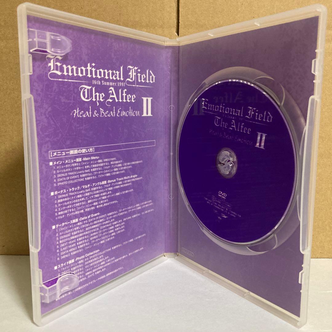 THE ALFEE DVD Emotional Field Ⅰ,Ⅱ