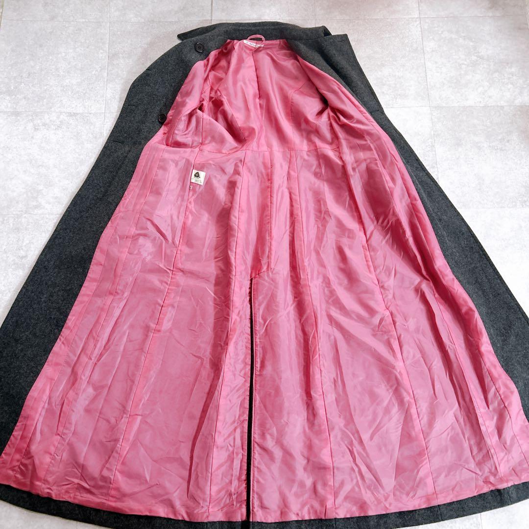 【着丈127cm✨】ポールスミス マキシ ダブルチェスターコート ウールメルトン