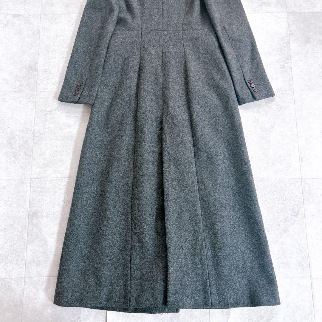 【着丈127cm✨】ポールスミス マキシ ダブルチェスターコート ウールメルトン