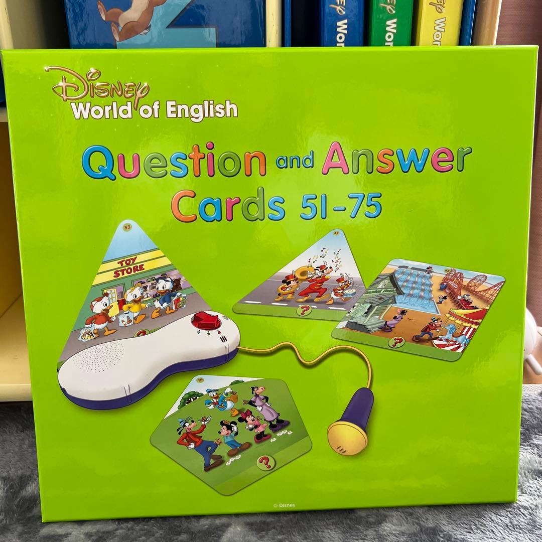 知育玩具 DWE Question and Answer Cards