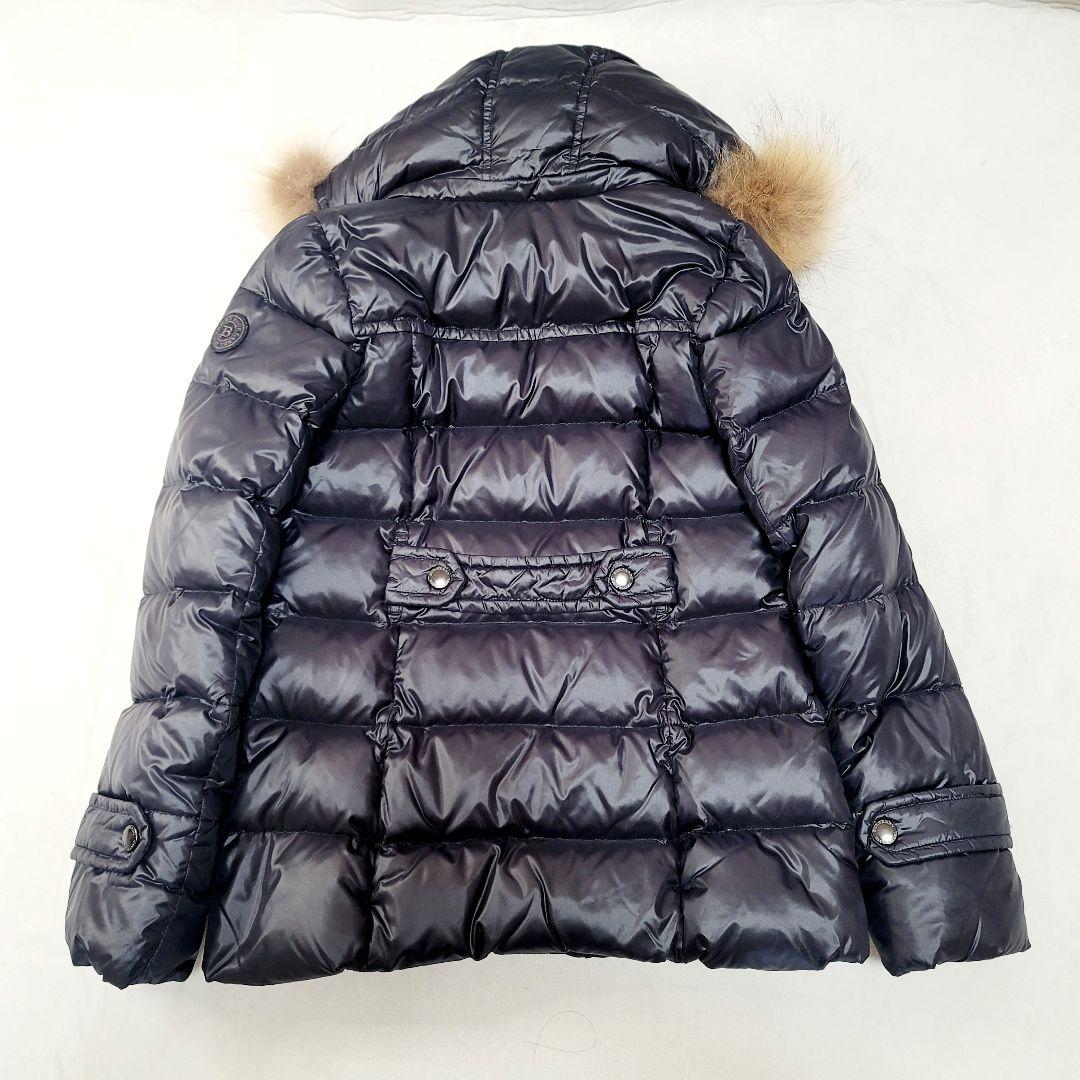 極美品☆BURBERRYブルーレーベルダウンコートジャケットフード付ノバチェック