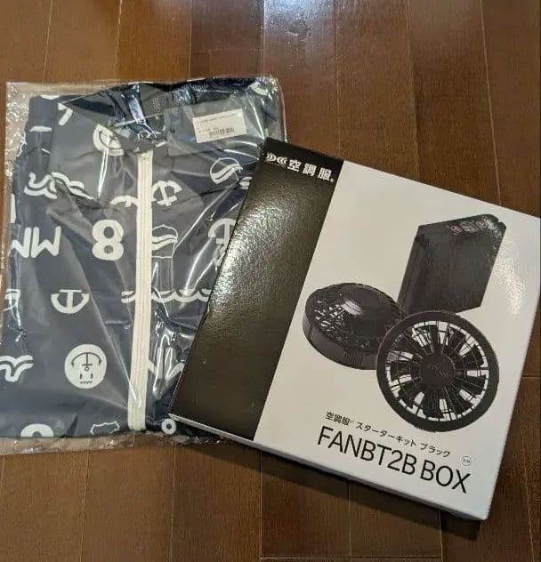 【新品未使用】muta MARINE 空調服 ネイビー F