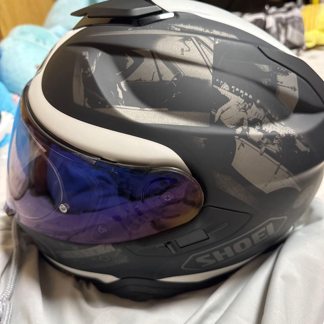 SHOEI フルフェイスヘルメット ミラーシールド インカムセット