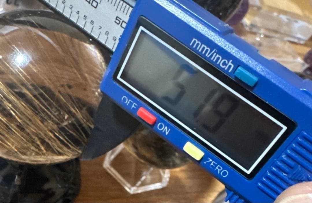 【極上品】コレクション級　ゴールドルチルスフィア 丸玉　約5.2cm