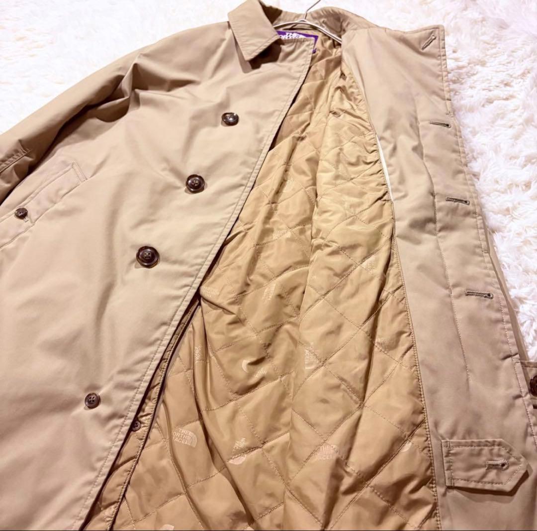 NORTH FACE BEAMS 別注 ステンカラーコート ベージュ L 美品