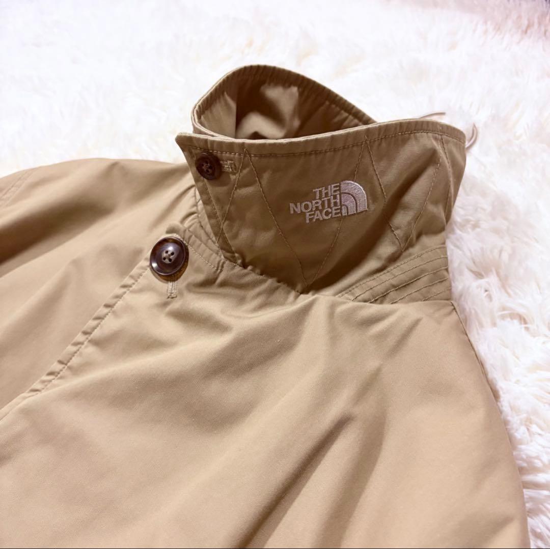 NORTH FACE BEAMS 別注 ステンカラーコート ベージュ L 美品