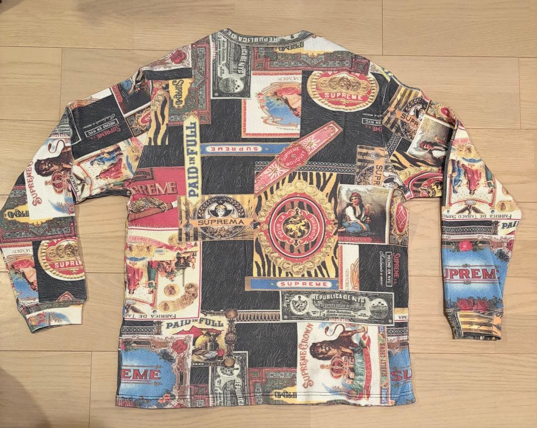 Supreme 長袖カットソー Mサイズ マルチカラー