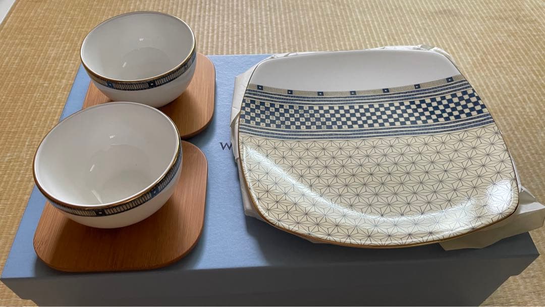 ウェッジウッド サムライブルー セット