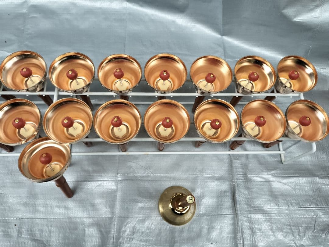 内田洋行 UCHIDA ミュージックベル ハンドベル MB-G 25音+1セット