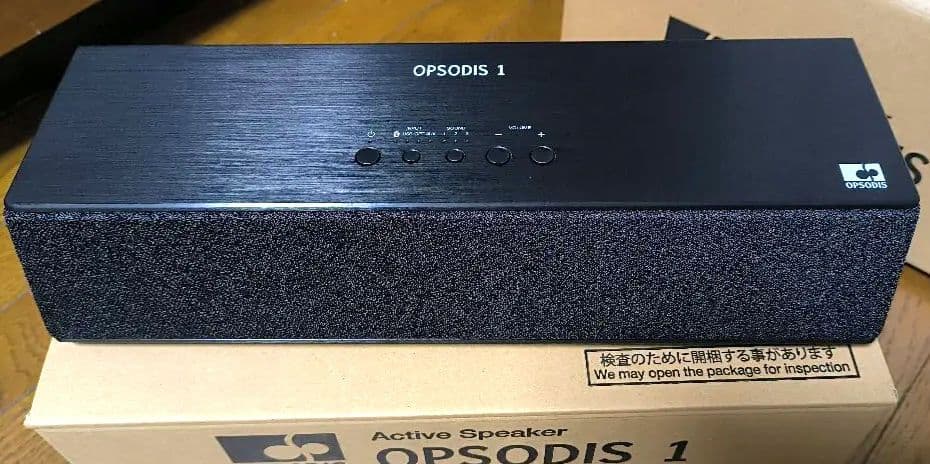 鹿島建設 OPSODIS 1 アクティブスピーカー バイノーラル立体音響