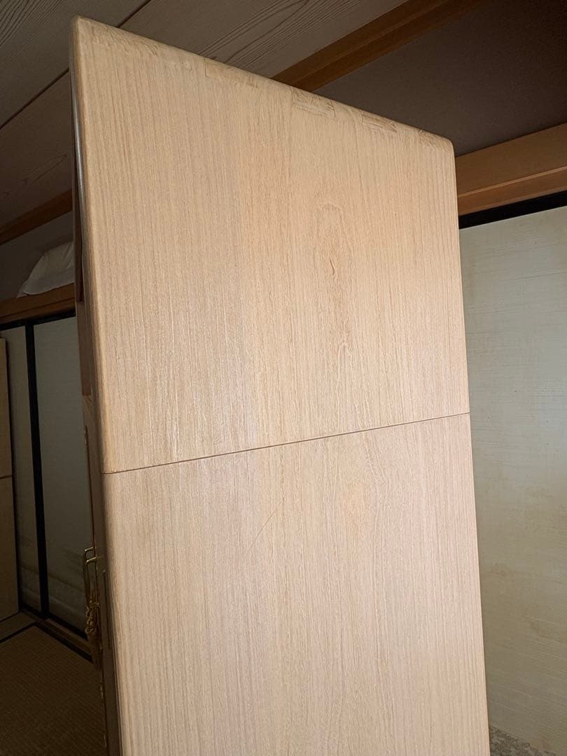 伝統工芸士 瀧上昭治作 高級総桐箪笥 定価100万★程度良好★