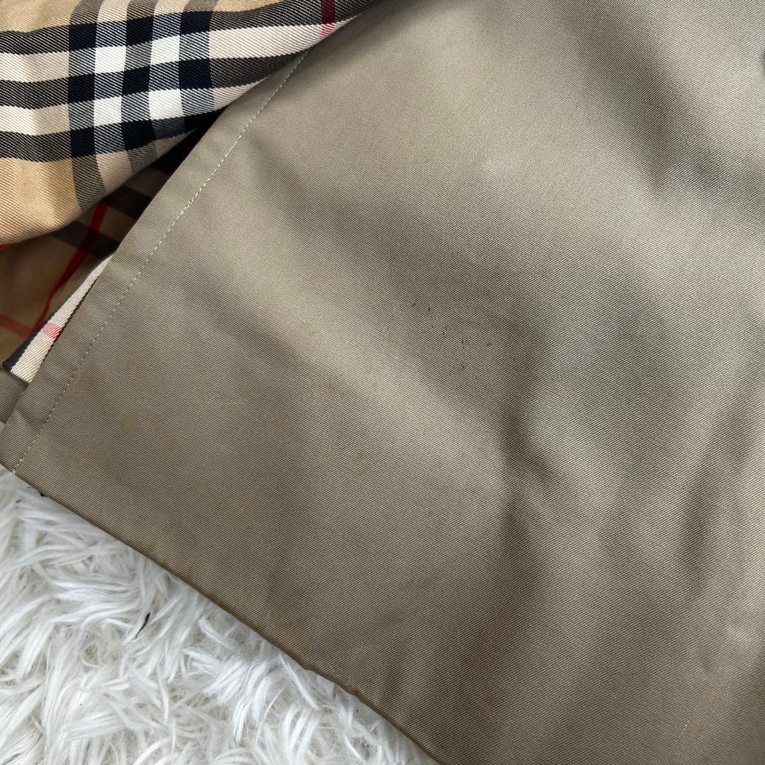 Burberrys 白タグ ノバチェック トレンチコート ロング丈　訳あり