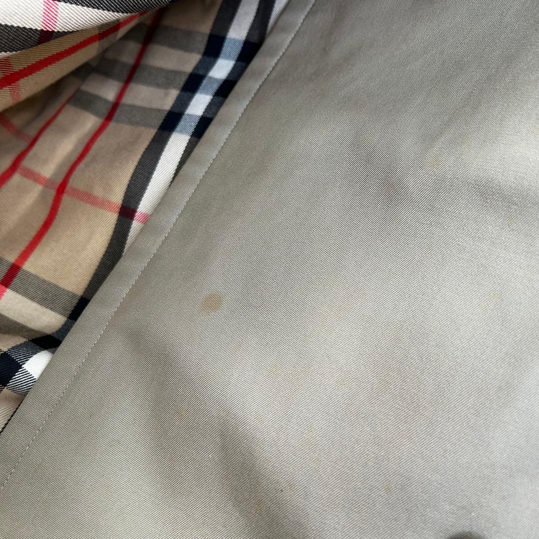 Burberrys 白タグ ノバチェック トレンチコート ロング丈　訳あり