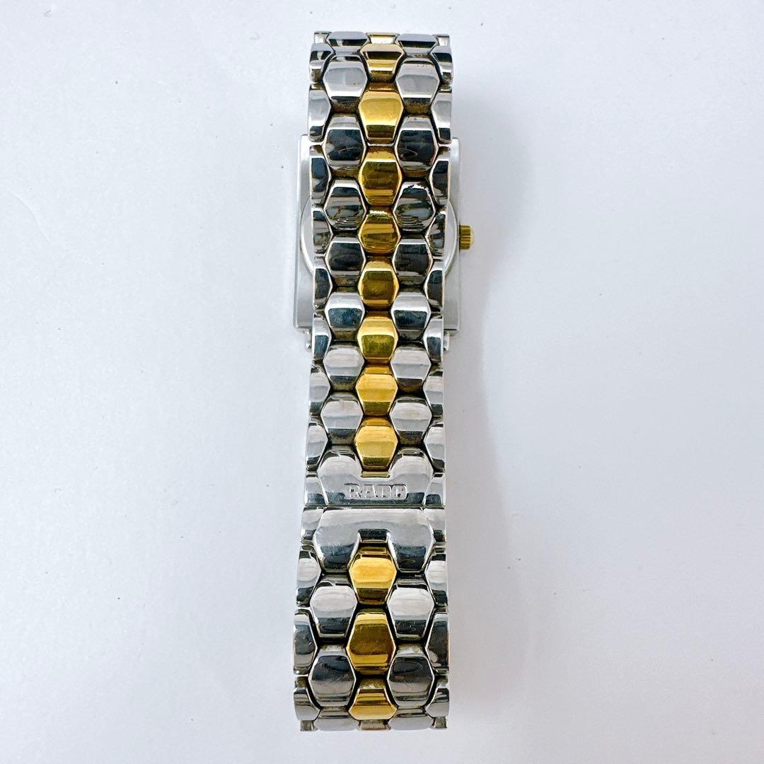 稼働 RADO ラドー 腕時計 フローレンス クォーツ 付属品 コンビ デイト