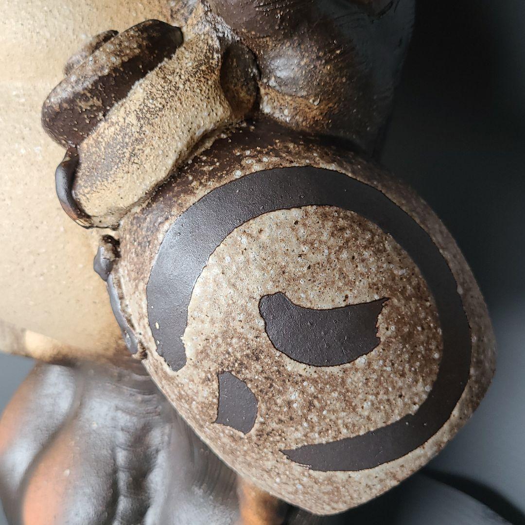 チョー縁起物❗大型信楽焼福狸 高さ８３cm