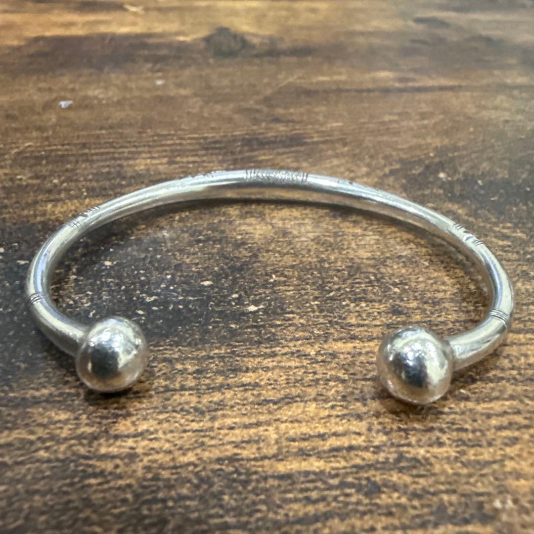 トゥアレグシルバー バングル ブレスレット シルバー925 定価約28000円