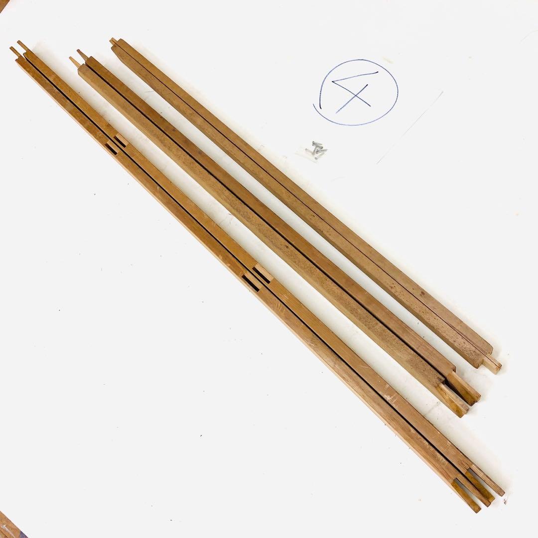 絵画用 木枠 キャンバス枠 F100号 杉材 KISO刻印 良品 送料込み ④