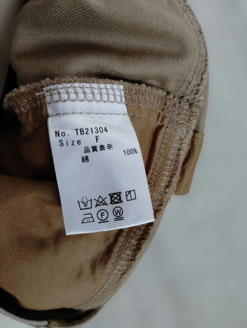 【美品】tumugu ツムグ ヴィンテージフレンチドリル 2wayサロペット