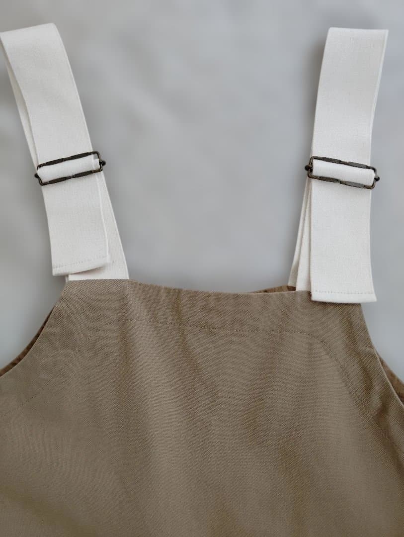 【美品】tumugu ツムグ ヴィンテージフレンチドリル 2wayサロペット