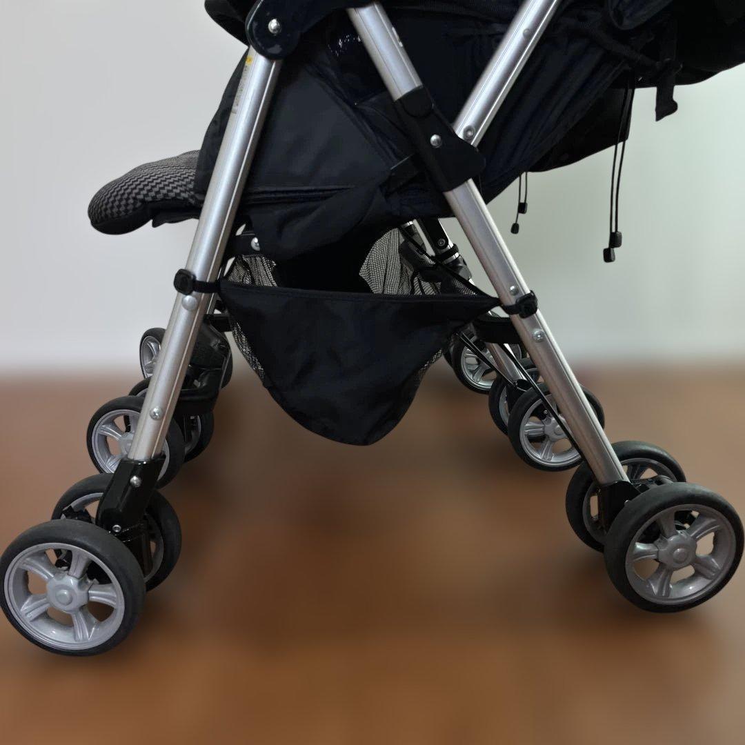 Combi コンビ ツインスピン GC 双子用 2人乗り ベビーカー