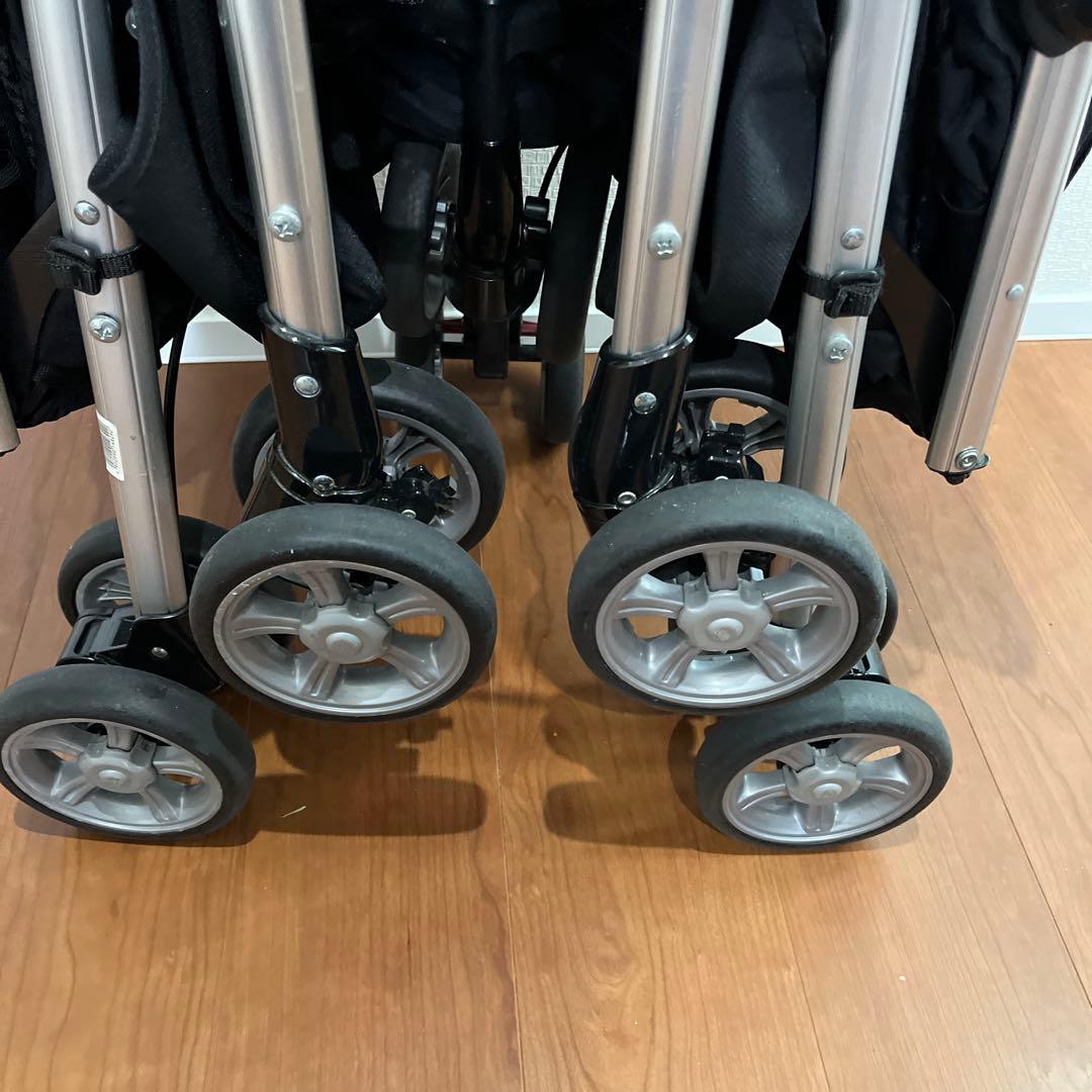 Combi コンビ ツインスピン GC 双子用 2人乗り ベビーカー