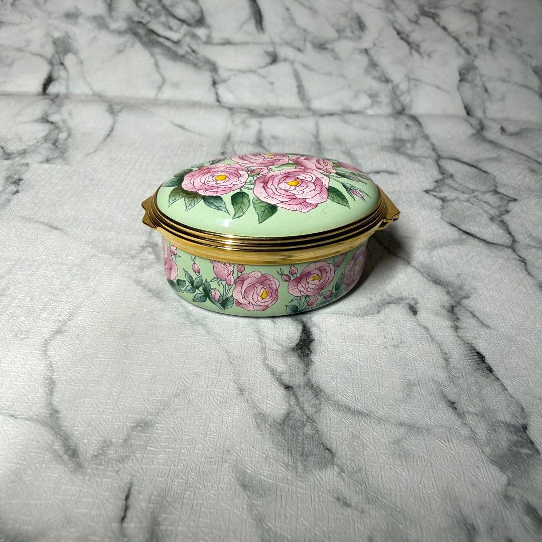 【限定・美品】ハルシオンデイズ エナメルボックス 50周年記念 薔薇 箱付き