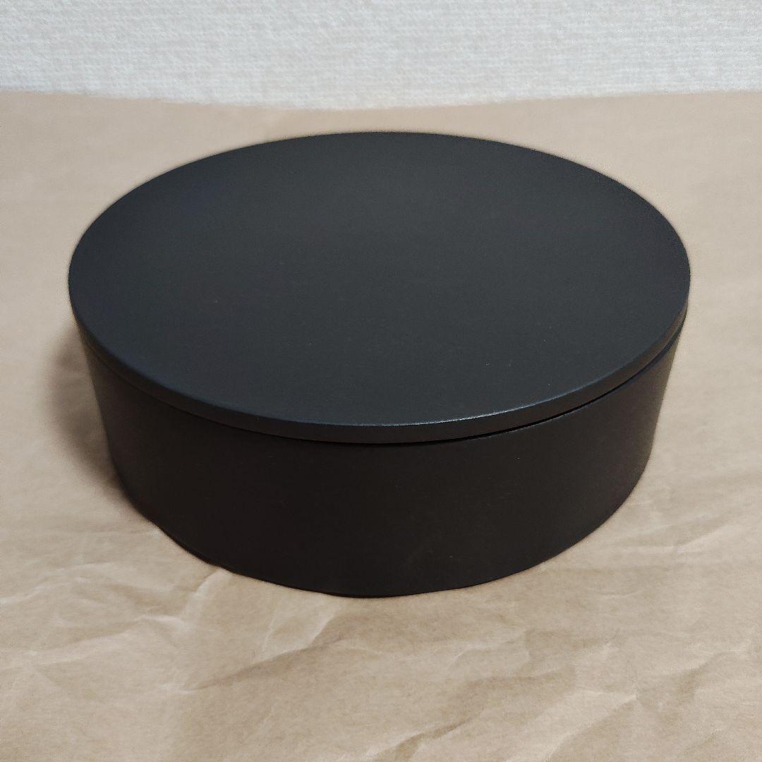 新品未使用 スナオホーム 重箱 蓋付 黒 ドラ鉢 おひつ 松本圭嗣