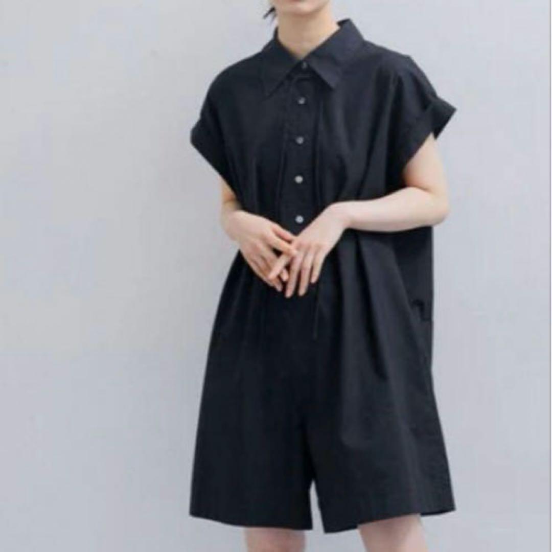 ADAM ET ROPÉ アダムエロペ シャツロンパース　オールインワン