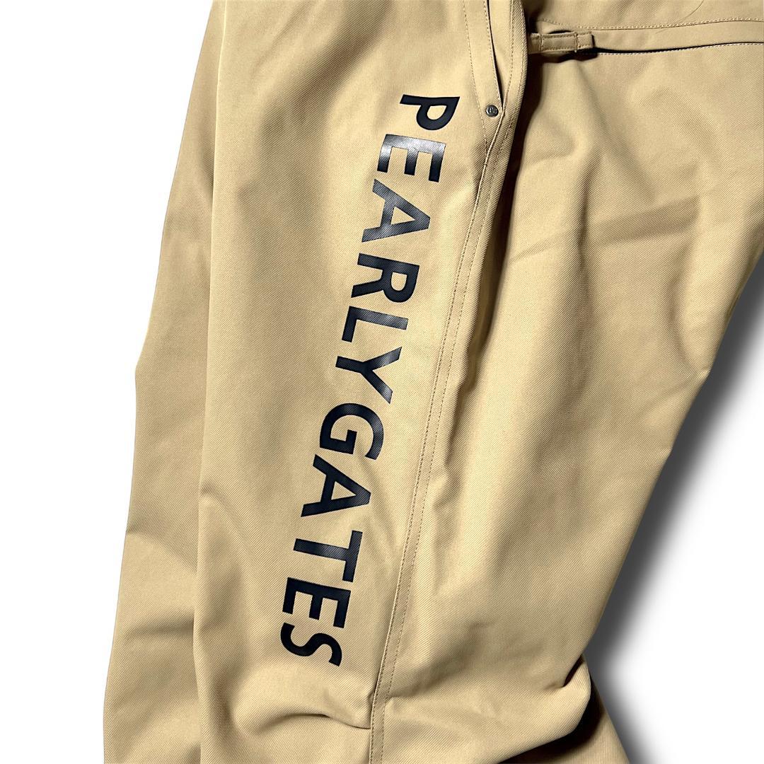 パーリーゲイツ 定3.9万 防汚防水防風 ストレッチ スノーウェア L ベージュ