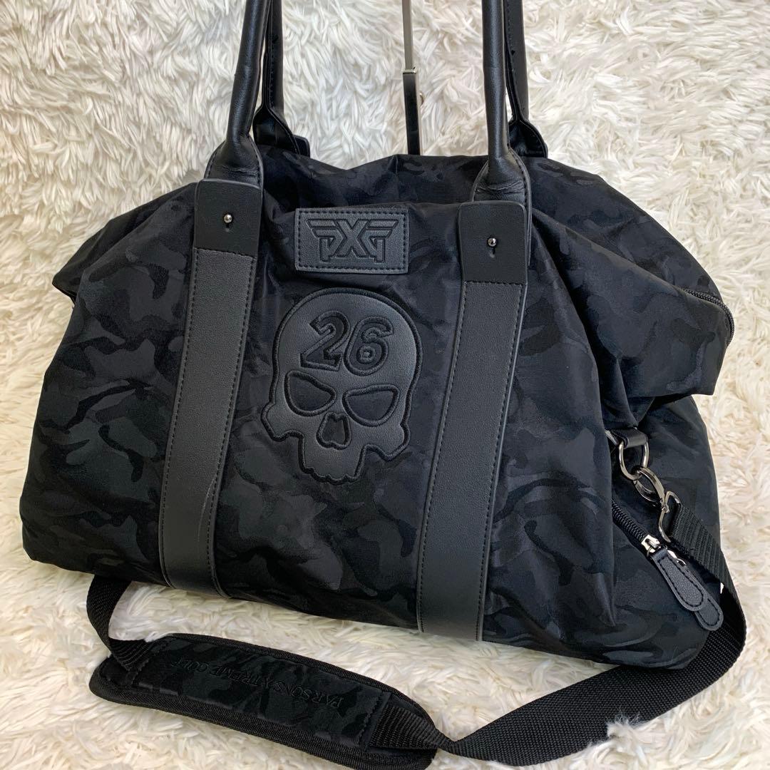 PXGゴルフ　ボストンバッグ　ショルダー　カモフラ　迷彩