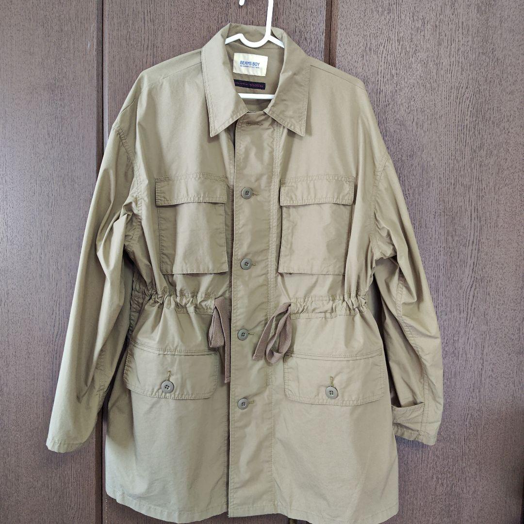 ビームスボーイ、ソロテックスミリタリーコート