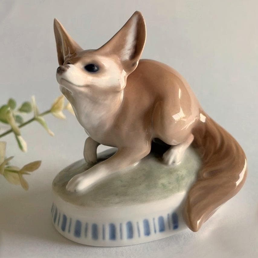 希少 アンティーク ロイヤルコペンハーゲン キツネ 狐 フィギュリン