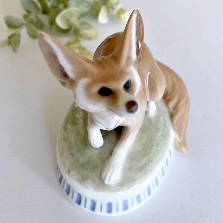 希少 アンティーク ロイヤルコペンハーゲン キツネ 狐 フィギュリン