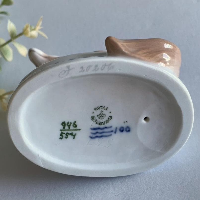 希少 アンティーク ロイヤルコペンハーゲン キツネ 狐 フィギュリン