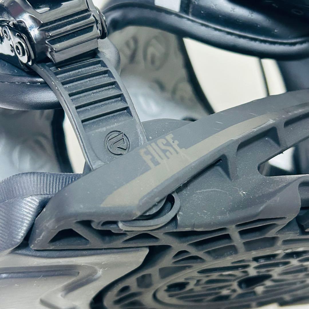 【美品】FLOW スノーボード ビンディング FUSE サイズL