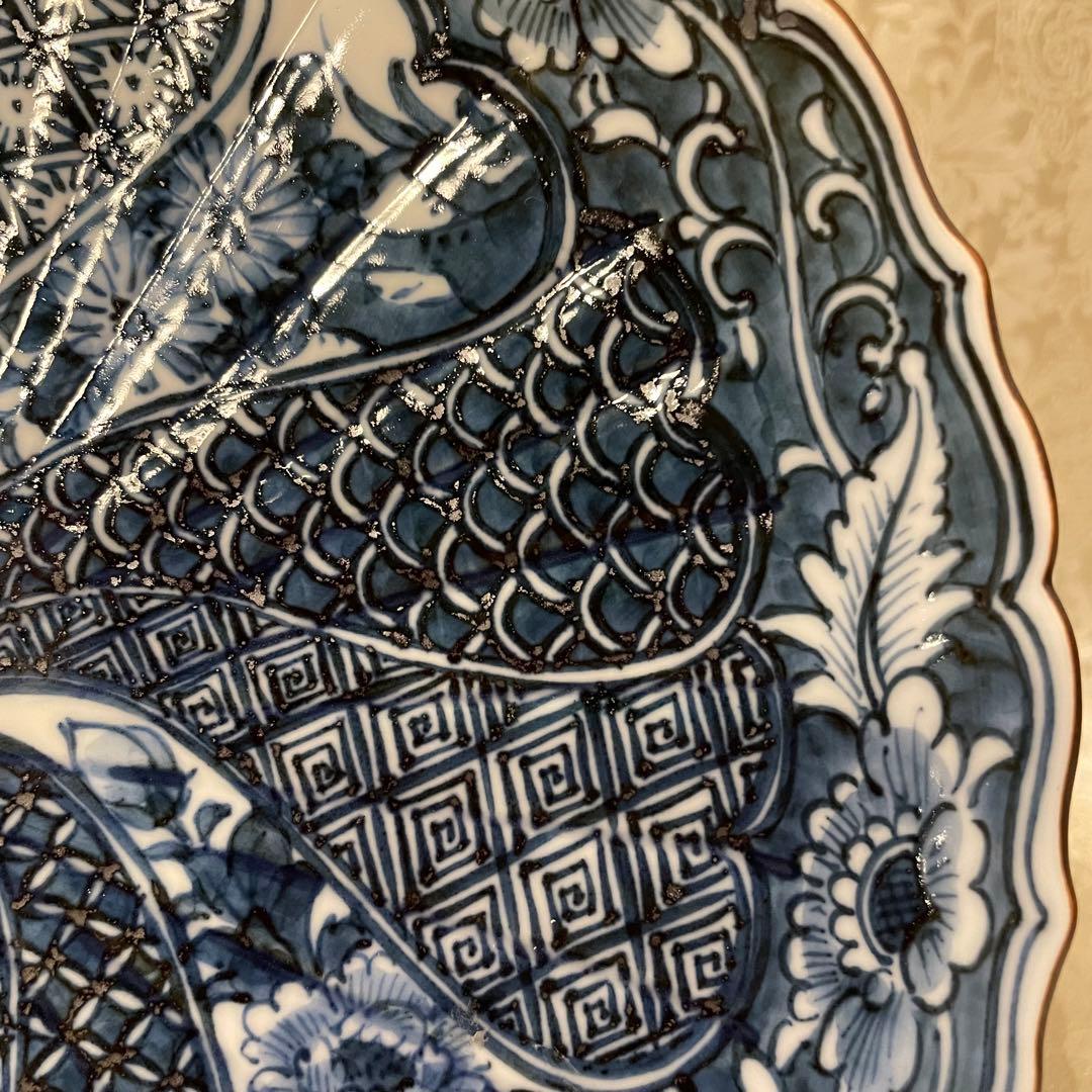 京焼　平安瑞泉　中皿　五枚揃い　共箱